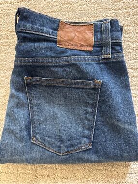 Point Sur Denim California Straight Leg Jeans Dark Wash Made in USA Size 27